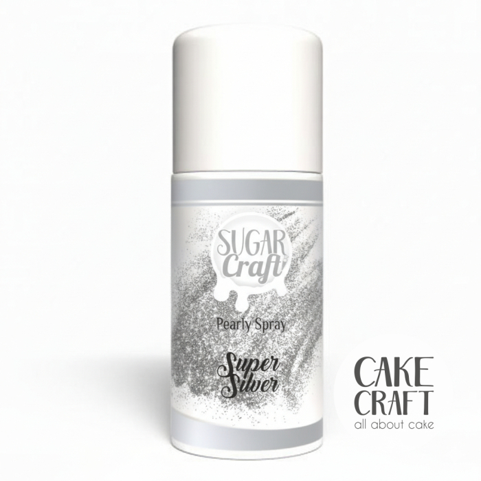 Σπρέι - Βρώσιμο Ασημί Σπρέι SugarCraft 100ml