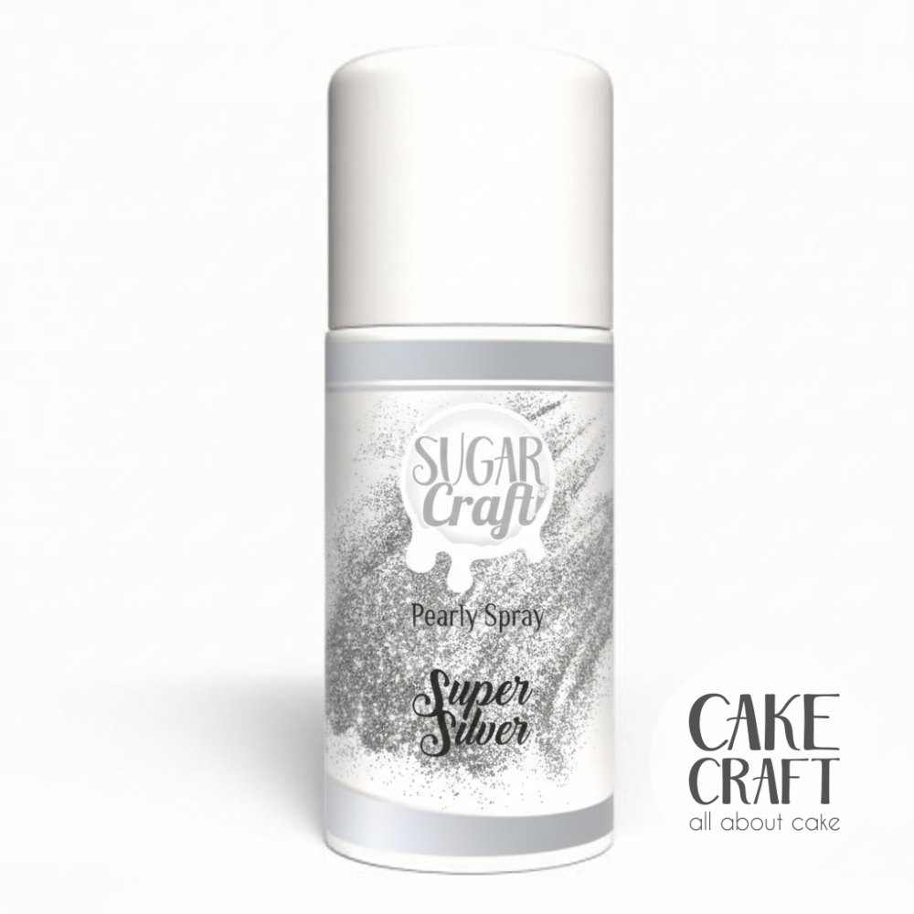Σπρέι - Βρώσιμο Ασημί Σπρέι SugarCraft 100ml