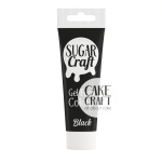 Χρώματα Τζελ / Πάστας - Χρώμα Ζαχαροπλαστικής σε Τζελ SugarCraft - Black / Μαύρο 30gr