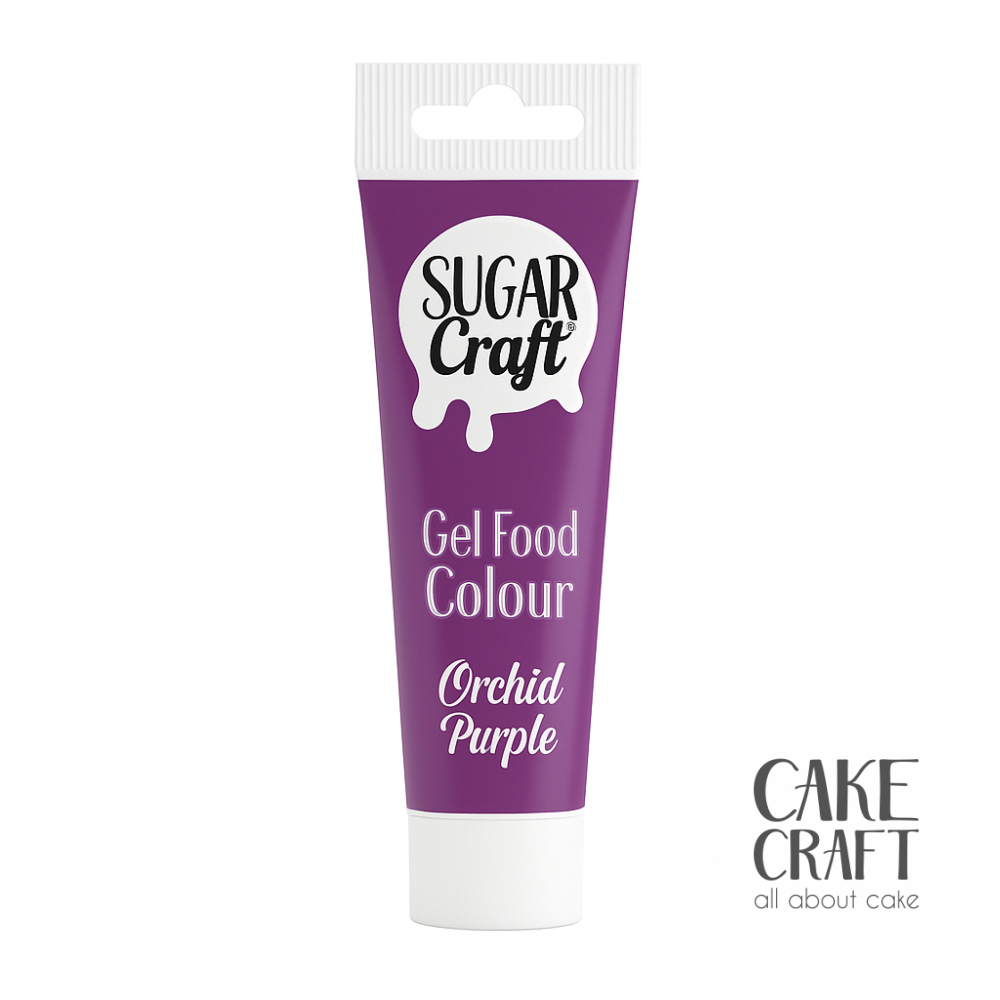 Χρώματα Τζελ / Πάστας - Χρώμα Ζαχαροπλαστικής σε Τζελ SugarCraft - Orchid Purple / Μώβ τις ορχιδέας 30gr