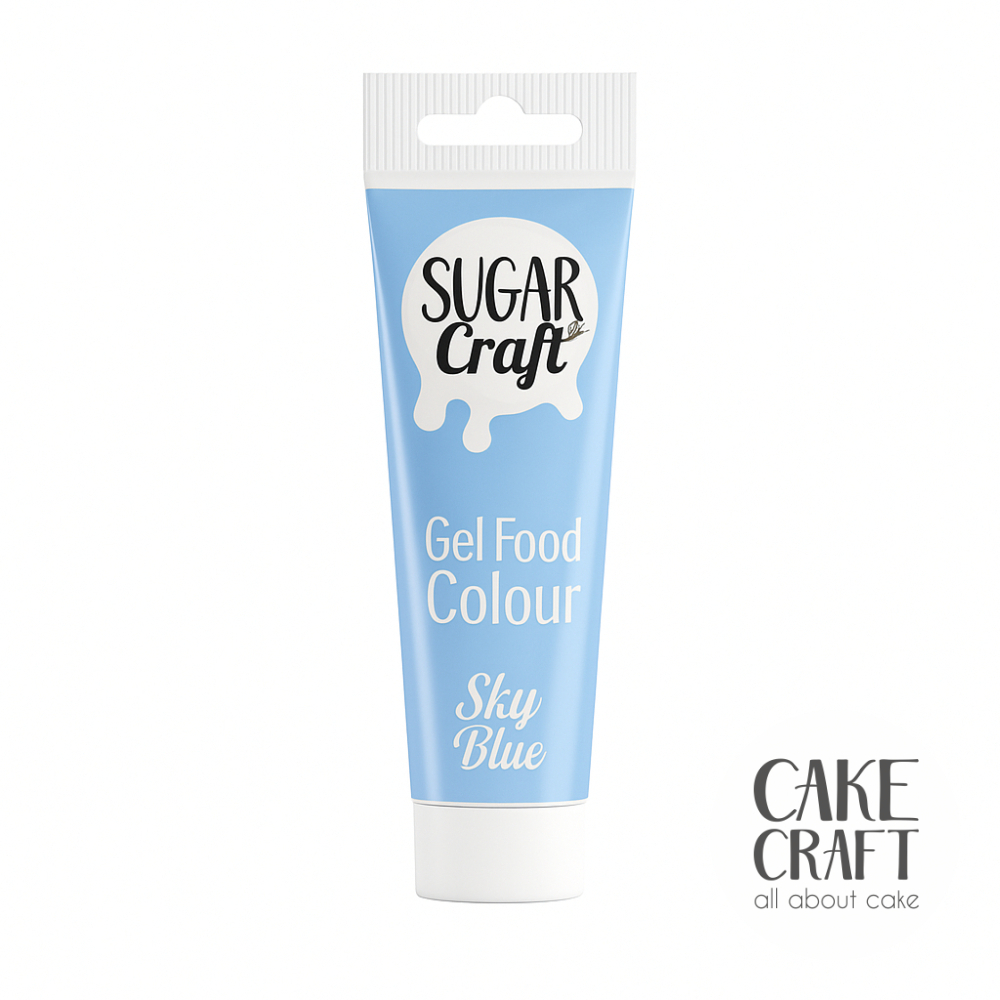 Χρώματα Τζελ / Πάστας - Χρώμα Ζαχαροπλαστικής σε Τζελ SugarCraft - Sky Blue / Ανοιχτό Μπλέ 30gr