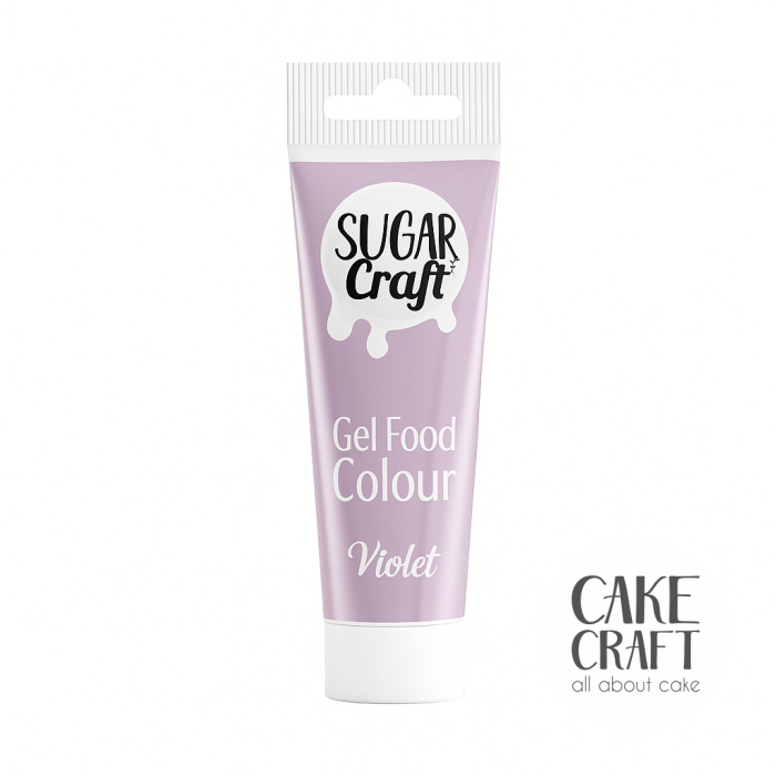 Χρώματα Τζελ / Πάστας - Χρώμα Ζαχαροπλαστικής σε Τζελ SugarCraft - Violet / Βιολετί 30gr