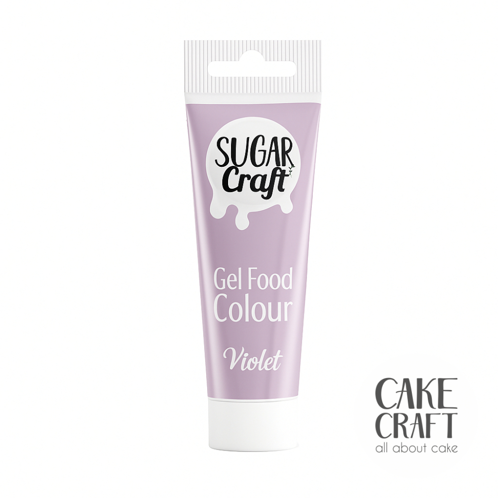 Χρώματα Τζελ / Πάστας - Χρώμα Ζαχαροπλαστικής σε Τζελ SugarCraft - Violet / Βιολετί 30gr