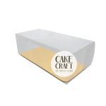 Διάφανα Κουτιά Τετράγωνα - Κουτί Διάφανο Τσουρεκιού PET 30x15x10Y cm με Βάση