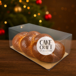 Διάφανα Κουτιά Τετράγωνα - Κουτί Διάφανο Τσουρεκιού PET 30x15x10Y cm