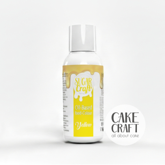 Χρώματα Σοκολάτας - Υγρό Λιποδιαλυτό Χρώμα Ζαχαροπλαστικής SugarCraft - Yellow / Κίτρινο 50gr