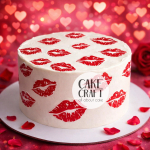 Βρώσιμα Σχέδια Γάμου / Βαλεντίνου - Βρώσιμα σχέδια Συλλογή Βαλεντίνος Χείλη - 21τμχ