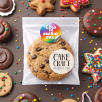 DIY Φτιάξε το δικό σου σχέδιο - Σας εκτυπώνουμε - κόβουμε Αυτοκόλλητα Στρογγυλά για Συσκευασία