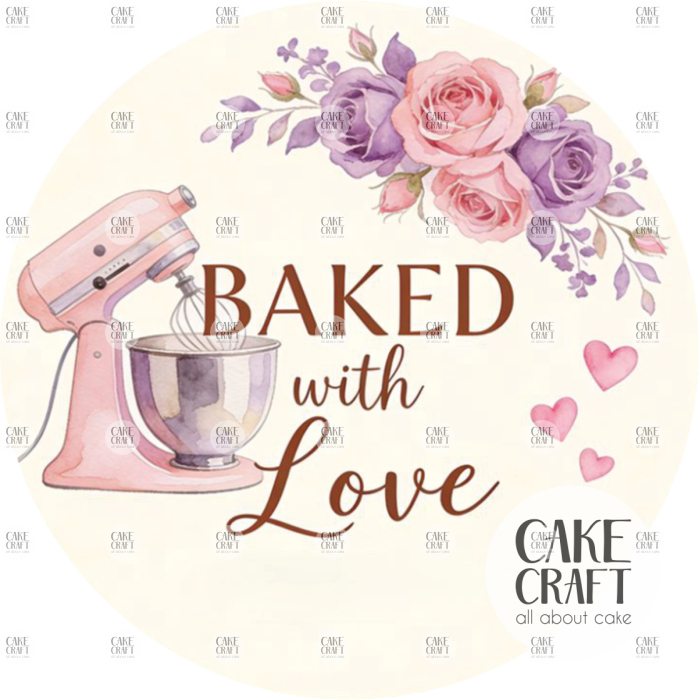 Αυτοκόλλητα - Αυτοκόλλητα Baked with love v.1