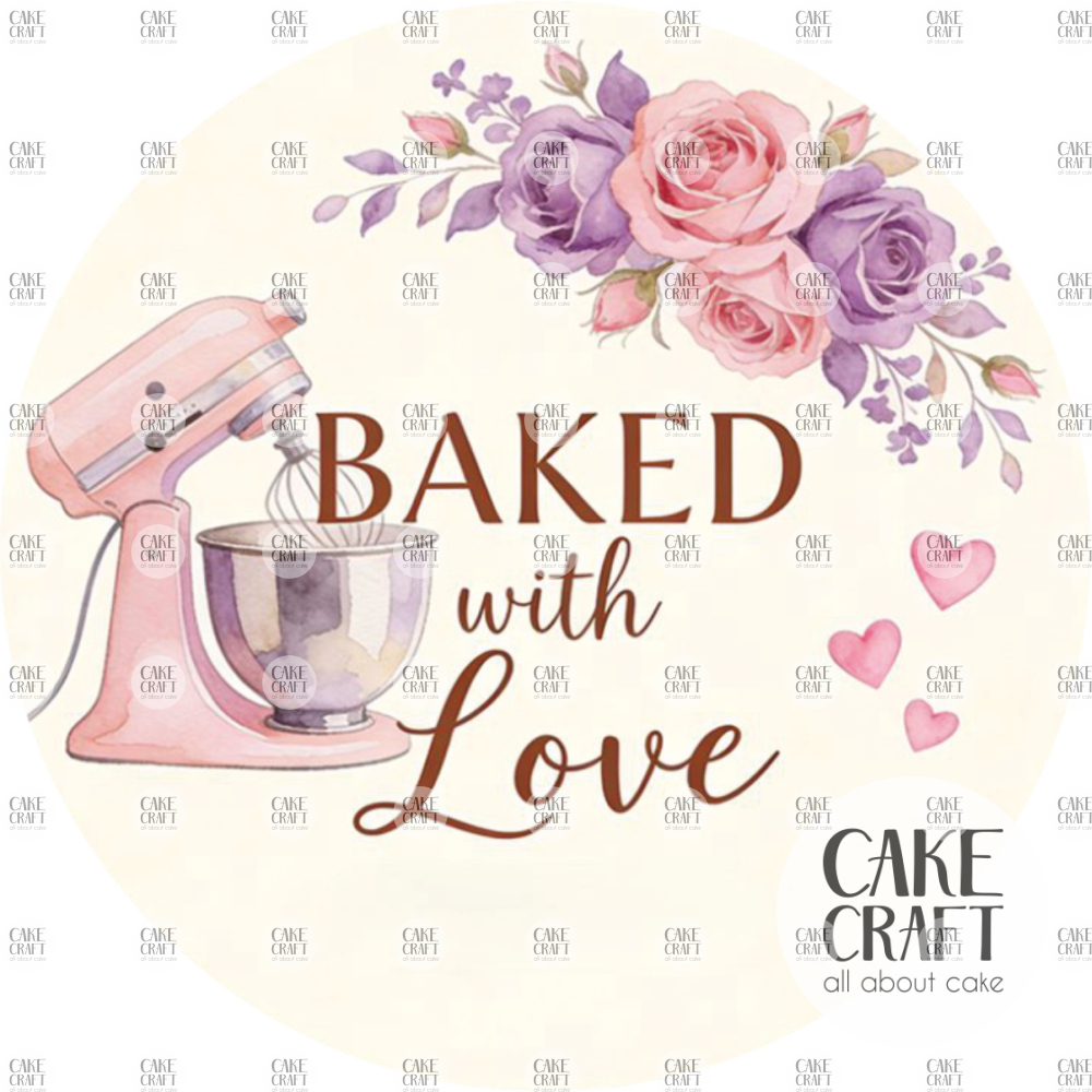 Αυτοκόλλητα - Αυτοκόλλητα Baked with love v.1