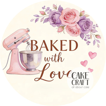 Αυτοκόλλητα - Αυτοκόλλητα Baked with love v.1