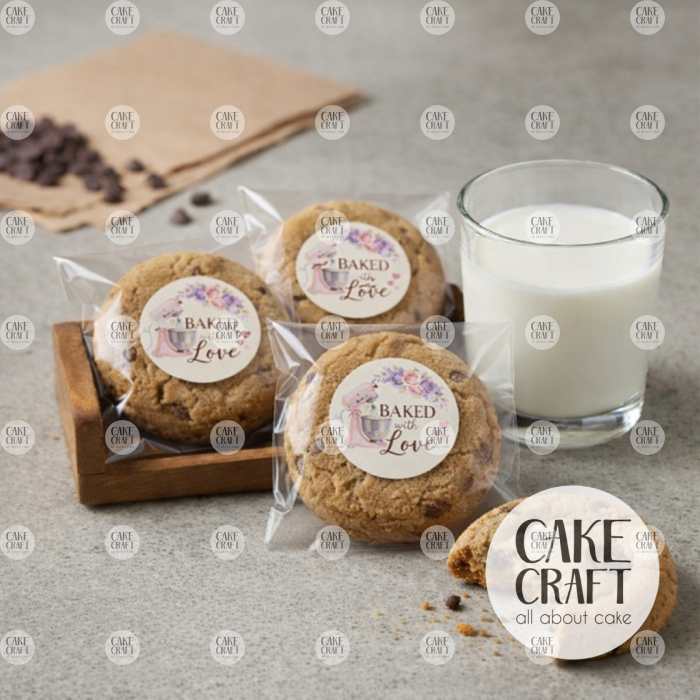 Αυτοκόλλητα - Αυτοκόλλητα Baked with love v.1