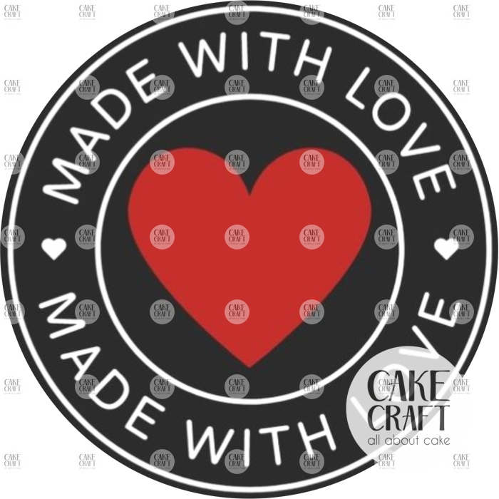 Αυτοκόλλητα - Αυτοκόλλητα Made with love v.1