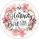 Αυτοκόλλητα - Αυτοκόλλητα Happy Birthday v.1