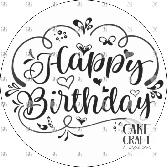 Αυτοκόλλητα - Αυτοκόλλητα Happy Birthday v.2