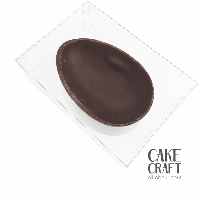 Διάφανα Κουτιά Τετράγωνα - Κουτί Διάφανο Τετράγωνο PET για μισό Αυγό 125gr - 20x14x7Y cm