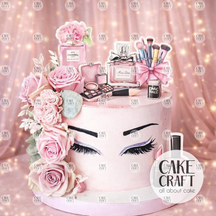 Βρώσιμα Σχέδια - Βρώσιμα σχέδια Make up/ Καλλυντικά σετ - 12τμχ