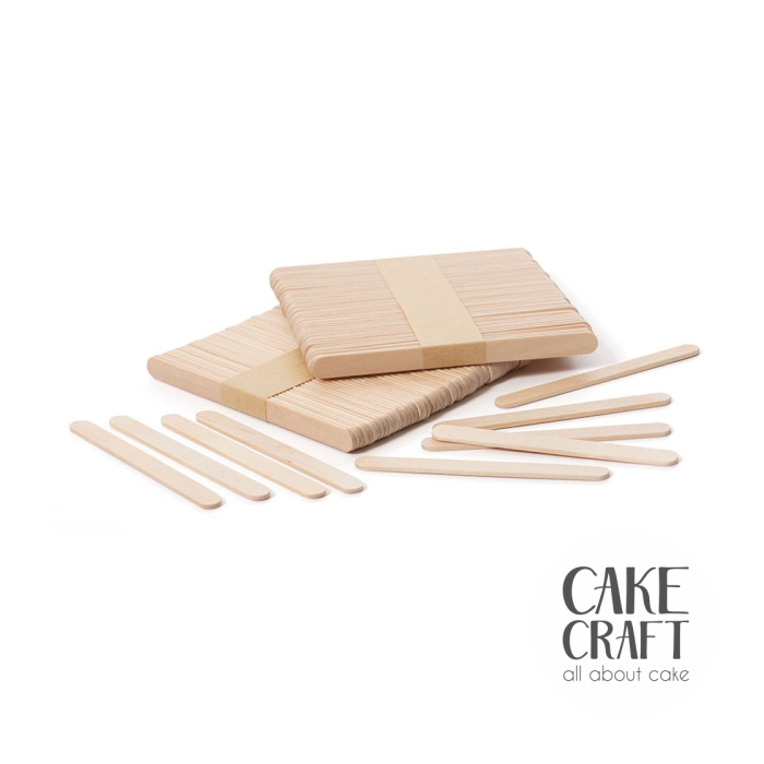 Βέργες & Sticks - Ξυλάκια για παγωτό SugarCraft 50τμχ 10x9.3cm