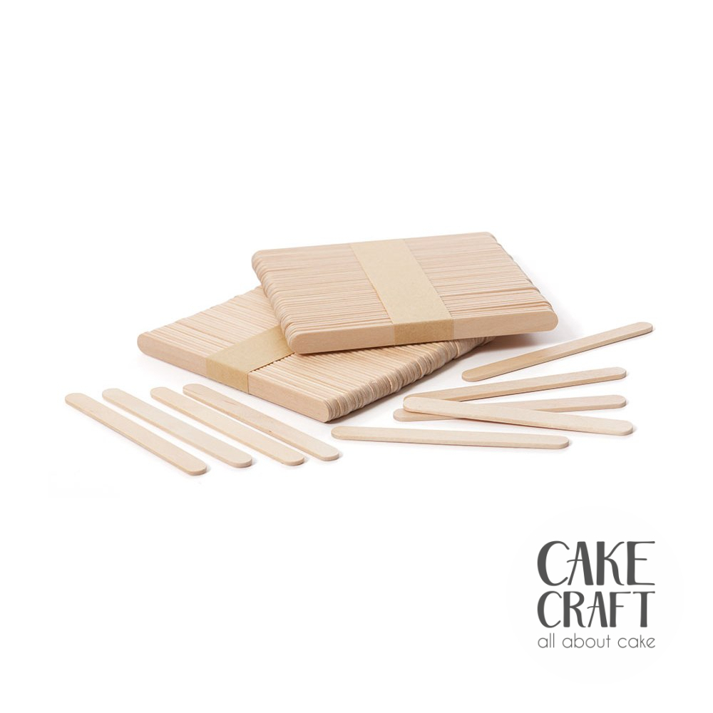 Βέργες & Sticks - Ξυλάκια για παγωτό SugarCraft 50τμχ 10x9.3cm