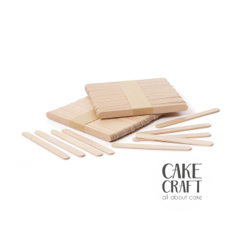 Βέργες & Sticks - Ξυλάκια για παγωτό SugarCraft 50τμχ 10x9.3cm