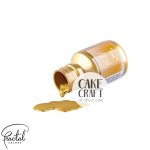 Μεταλλικά Χρώματα Πινέλου - Μεταλλικό Υγρό Χρώμα της Fractal - Χρυσό 30ml (Metallic Gold)