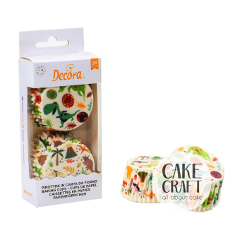 Καραμελόχαρτα  - Καραμελόχαρτα Decora Δεινόσαυροι 36τμχ 50mmχ32mm