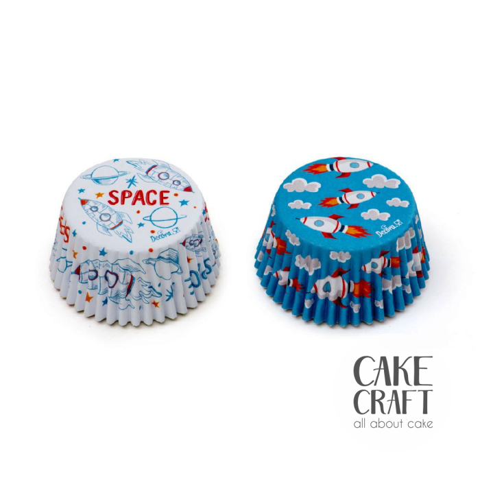 Καραμελόχαρτα  - Καραμελόχαρτα Decora Διάστημα 36τμχ 50mmχ32mm