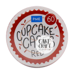 Καραμελόχαρτα  - Καραμελόχαρτα Κόκκινα PME 60τμχ 50mmχ30mm