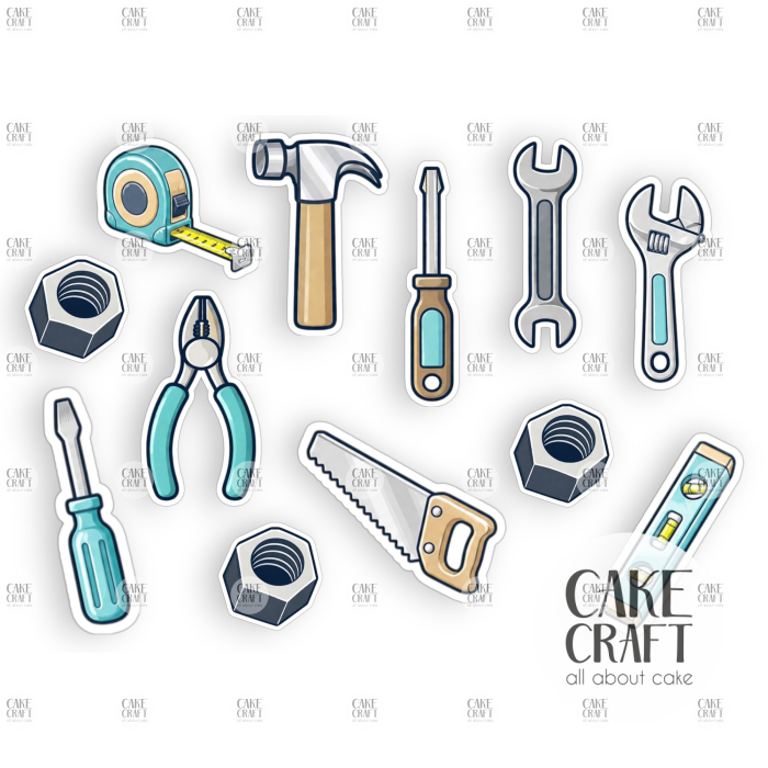 Βρώσιμα Σχέδια - Βρώσιμα σχέδια Εργαλεία σετ - 12τμχ