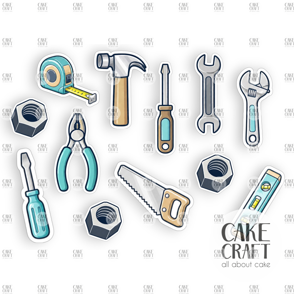 Βρώσιμα Σχέδια - Βρώσιμα σχέδια Εργαλεία σετ - 12τμχ