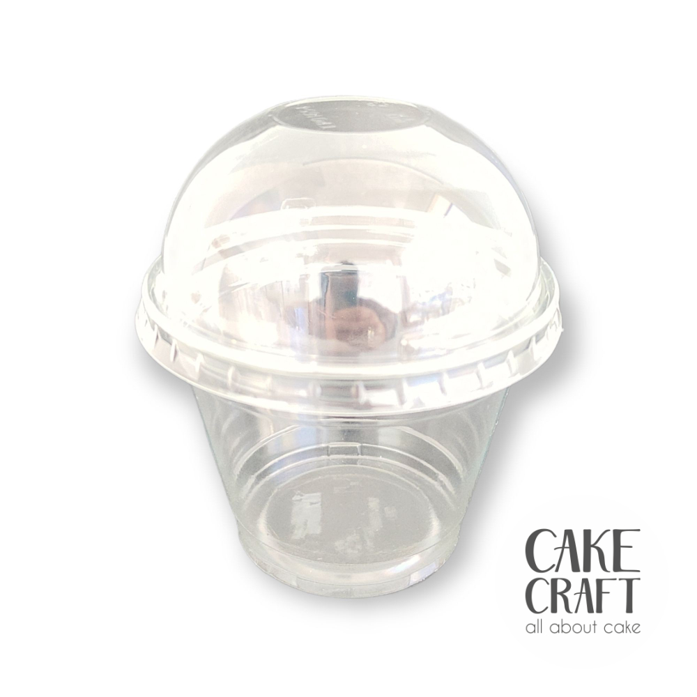 Είδη CupCakes - Πλαστική θήκη για 1 Cupcake / Muffin 50τμχ