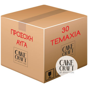 Σοκολατένια Αυγά / Μπάλες / Ζωάκια - Κιβώτιο Σοκολατένιο αυγό γάλακτος γυμνό 300gr (17,5εκ) - 30τμχ