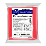 Ζαχαρόπαστες Επικάλυψης - Ζαχαρόπαστα Κόκκινη Easy Melilot 1kg