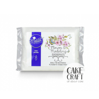 Ζαχαρόπαστες Μοντελισμού - Ζαχαρόπαστα Μοντελισμού / Λουλουδιών Λευκή Melilot 250g