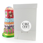 Ψηλά Κουτιά Τούρτας - Κουτί τούρτας ψηλό 20x20x35cm