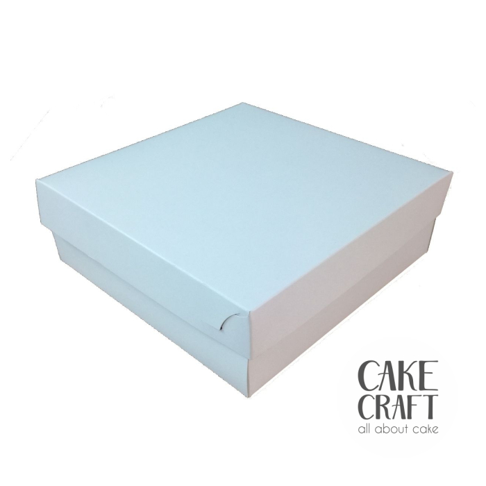 Κουτιά Ζαχαροπλαστείου - Κουτί τούρτας λευκό ζαχαροπλαστείου (35x50x10)