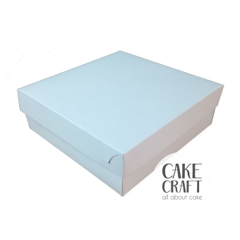 Κουτιά Ζαχαροπλαστείου - Κουτί τούρτας λευκό ζαχαροπλαστείου (35x50x10)