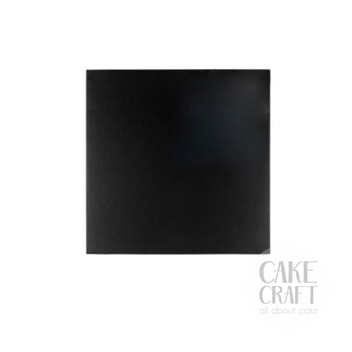 Δίσκος τετράγωνος μαύρος Πάχος 3mm. 25x25εκ.