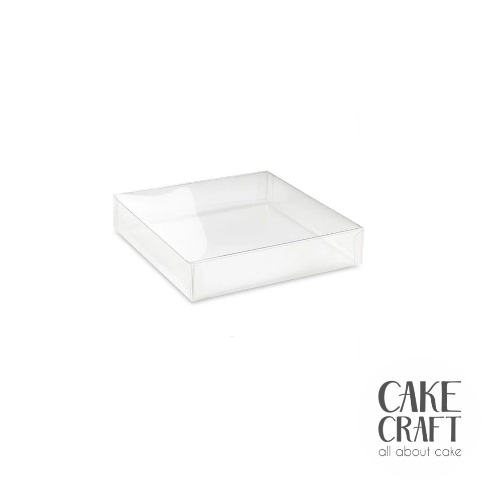 Διάφανα Κουτιά Τετράγωνα - Κουτί Διάφανο Τετράγωνο PET 15x15x3Y cm