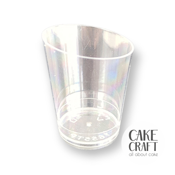 Μπωλ PET - Σφηνάκι ασύμμετρο 60ml 100τμχ