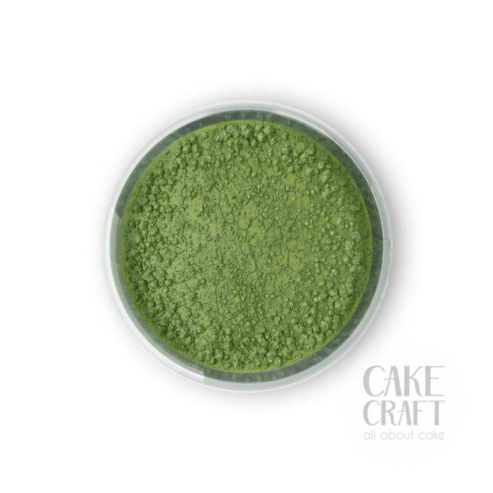 Χρώμα Ζαχαροπλαστικής σε σκόνη Fractal Colors - Moss Green / Έντονο Πράσινο 10ml