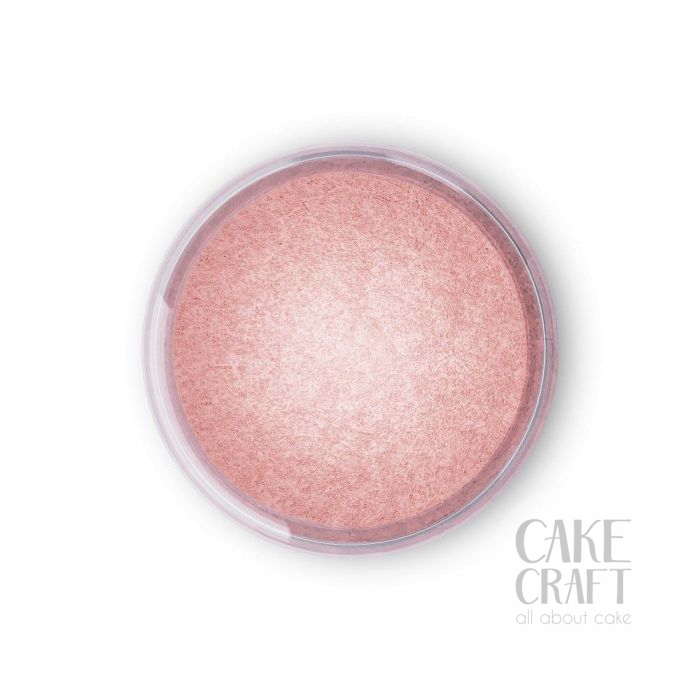 Χρώμα Ζαχαροπλαστικής περλέ σε σκόνη Fractal Colors - Dream Rose / Μαγικό Ροζ 10ml