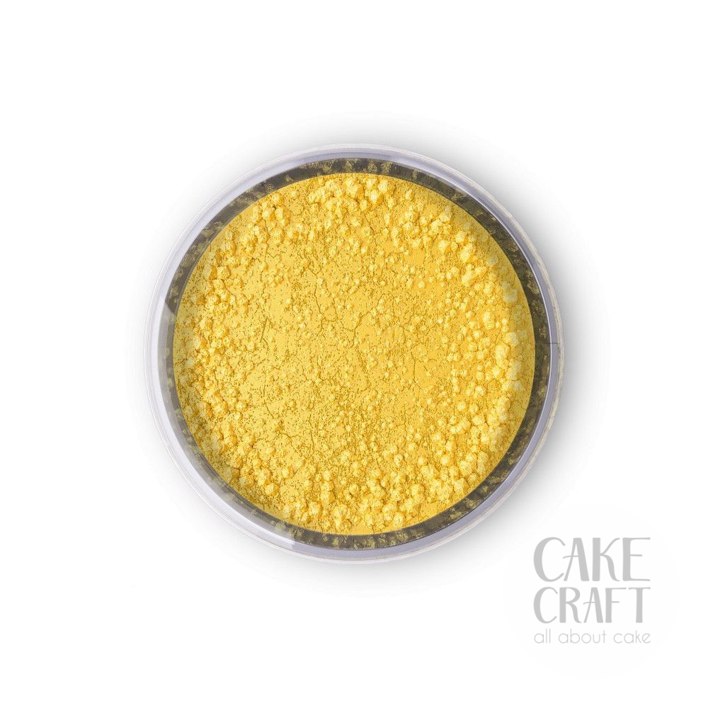 Χρώμα Ζαχαροπλαστικής σε σκόνη Fractal Colors - Canary Yellow / Κίτρινο Καναρινί 10ml