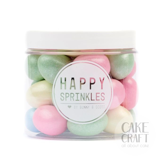 HAPPY SPRINKLES Shiny Easter Eggs (Πασχαλινά Αυγουλάκια) 180gr