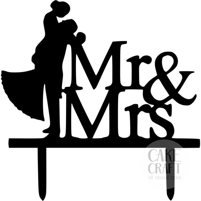 Topper Mr & Mrs 2 Μαύρο