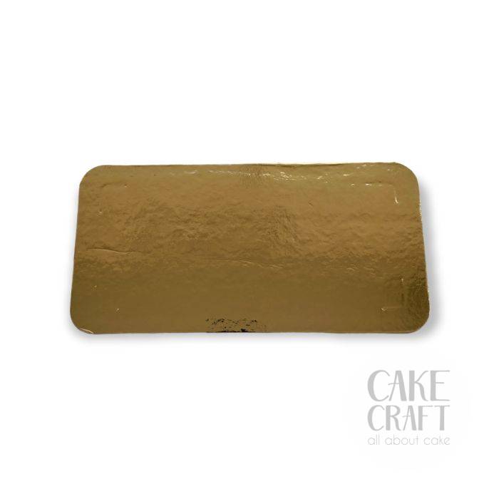 Δίσκος τούρτας κορμού χρυσός Πάχος 3mm. 15χ30εκ