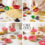 Κουπάτ Χριστουγεννιάτικα - Κουπάτ Σετ Χριστουγεννιάτικα για γεμιστά μπισκότα Decora  4τμχ