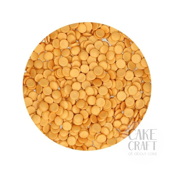 FunCakes Confetti Χρυσό Μεταλιζέ 60gr