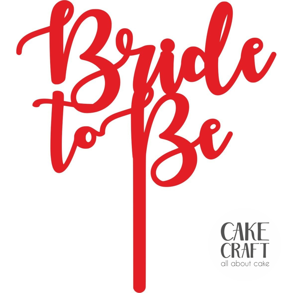 Cake Toppers Γάμου / Βαλεντίνου - Cake Topper Bride to be 1