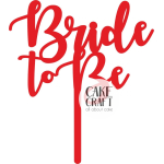 Cake Toppers Γάμου / Βαλεντίνου - Cake Topper Bride to be 1